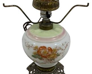 2308 - Vintage Lamp Base 12.5" used as-is electric/electronic/mechanical item - no guarantee all components, untested
