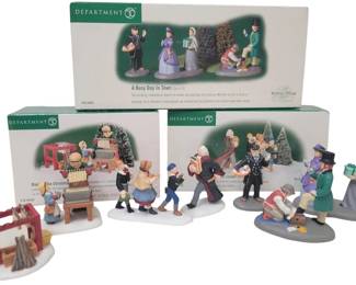 4100x - 3 Dept 56 Figures in Boxes
