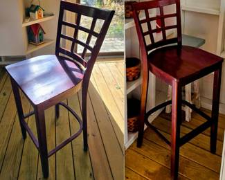 wood stools
