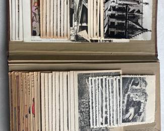 Antique postcard collection