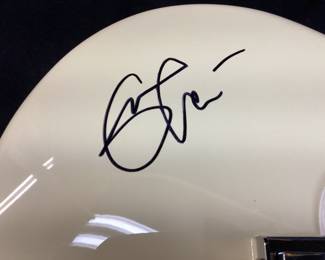 ERIC CLAPTON AUTOGRAPHED FENDER 6 STRING ELECTRIC GUITAR WITH CERTIFICATE OF AUTHENTICITY FROM AUTOGRAPH STORE NY, NY. ORIGINALLY FEATURED IN A BENEFIT AUCTION AT CHAPEL HILL 2014. INCLUDES FRAMED TIME PIECES VINYL ALBUM, BEST OF EC CD AND FRAMED PHOTO