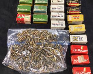 ASSORTED AMMO, .38 SPECIAL, .22cal, 25 AUTO REMINGTON, WINCHESTER, WESTERN