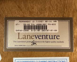 (4) LANE VENTURE COASTAL RATTAN ROLLING DINING CHAIRS & PEDESTAL TABLE NO SHIPPING PICKUP ONLY