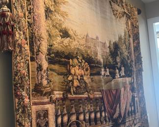 Stunning tapestry - 58 inches tall & 78 inches wide. Smoke free & pet free home. Rod & 2 tassels included 
