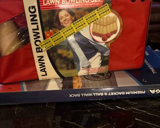 Lawn bowling - brand new in case, never been used. 