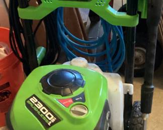 greenworks pro 2300 psi electric pressure washer