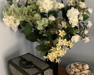faux floral arrangement