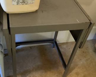 metal utility table work bench