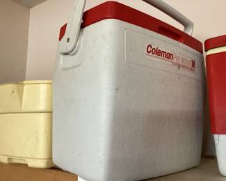 small Coleman beverage cooler