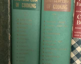 Vintage Cookbooks Meta Gwens encyclopedia of cooking 2volume set