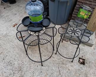 IRON OUTDOOR TABLES