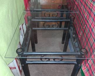 GLASS SIDE TABLES