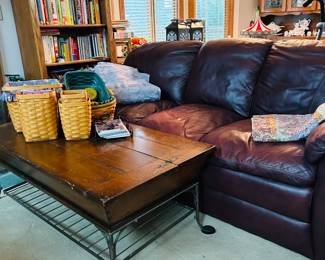 Sofa and coffee table