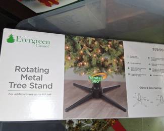 Christmas tree stand rotation 
