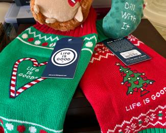 Dog pet sweaters and toys also needs