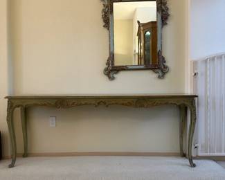 Long side or sofa table