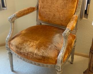 Gold French Chair