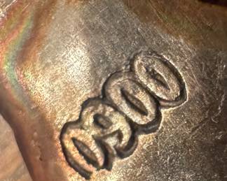 900 Silver Colombian Spoons (12 total - 88gms)