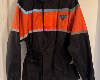 Women's Nelson-Rigg Solo Storm Motorcycle Rain Jacket Size M