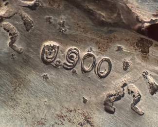 900 Silver Colombian Platter (400 gms)