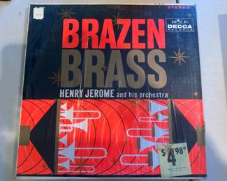 Henry Jerome And His Orchestra – Brazen Brass / DL 74056
