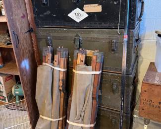 Vintage Militaria (Trunks & Cots)