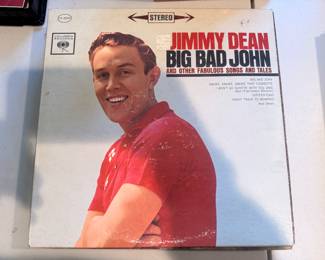 Jimmy Dean – Big Bad John And Other Fabulous Songs And Tales / CS 8535