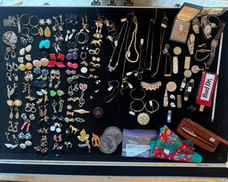 Collection of Gold, Sterling, Costume, Wristwatches and Collectibles