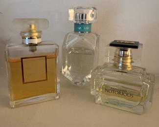 Women's Coco Chanel Perfume, Tiffany & Co. Perfume & Ralph Lauren Notorious Perfume