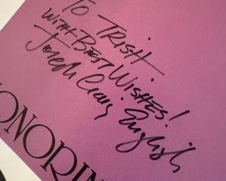 "Washington International Horse Show: Capital Centre Oct. 25-Nov 1,1992" Print Signed Joseph Craig English