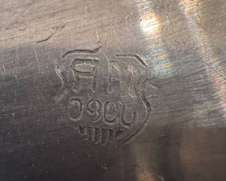 900 Silver Colombian Ashtray (63gms)