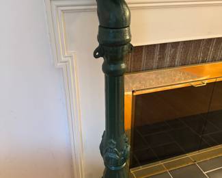 Vintage Cast Iron Horse Head Hitching Posts (pair)