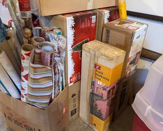 Pre-lit Christmas Trees & Decorations 