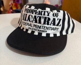 Vintage "Property of Alcatraz" Snapback Hat