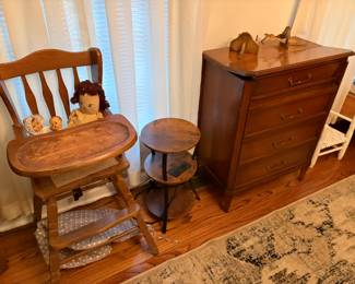 dolls throughout. Neat dress desk - $90