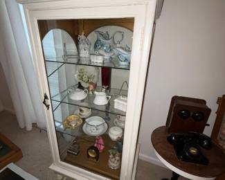 Ryan Drug store antique display cabinet $450 