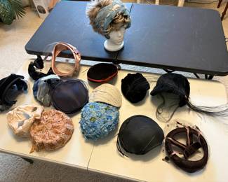 Vintage and antique hats