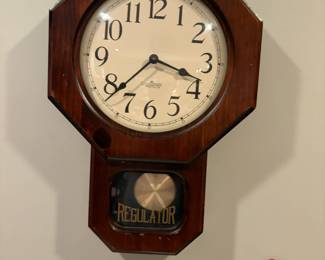Quartz Westclox wall clock 