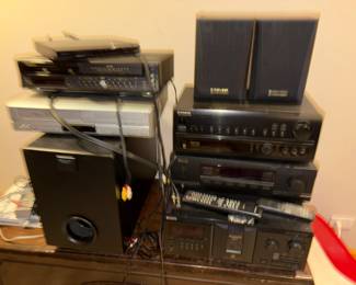 Some stereo and AV Equip aval. 