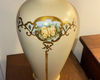 Moritz Zdekaure M & Z Austria hand painted vase