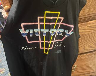 Vintage Michael Jackson victory tour t shirt 