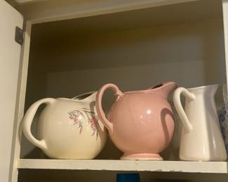 Vintage pitchers