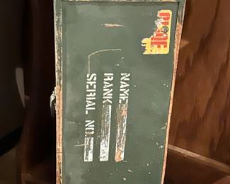 Vintage GI Joe trunk 
