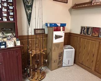Fishing rods and reels