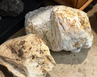 30-60 pound quartz rocks