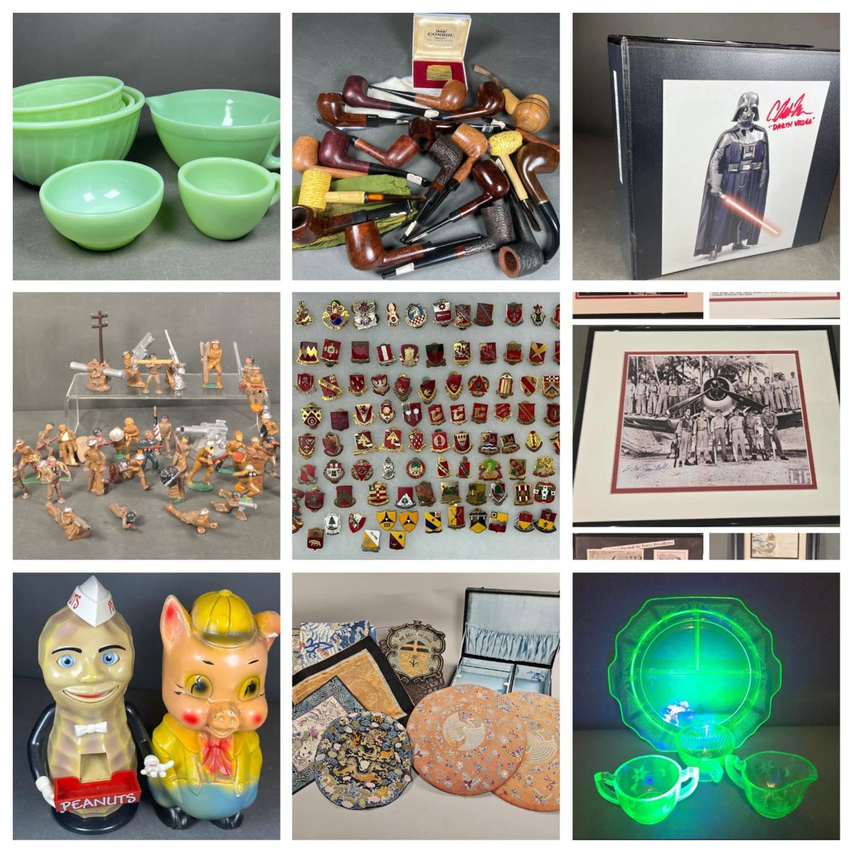 Huge 1249 Lot Gallery Auction in Lancaster, OH starts on 11 