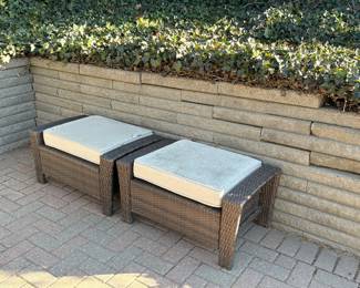 Another view of the ottomans - 4 available