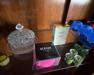Pink Versus case by Versace in box and COCO Chanel Eau De Parfum (in box)