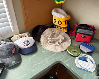 Ball Caps and cd players