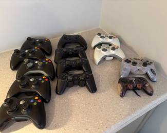 Gaming controllers:  DualShock Playstation 3,  X-Box 360 and more